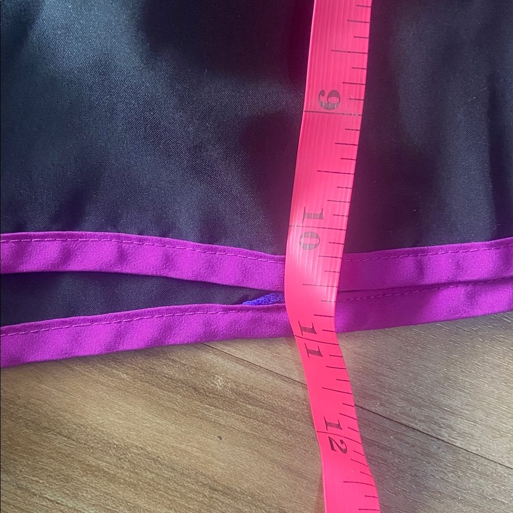 $2 - Xersion Women's Black and Purple Athletic Shorts - Picture 6 of 7